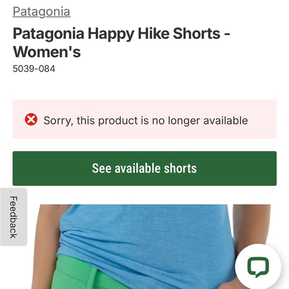 Patagonia Women’s Happy Hike Short Size 4 - Picture 9 of 9